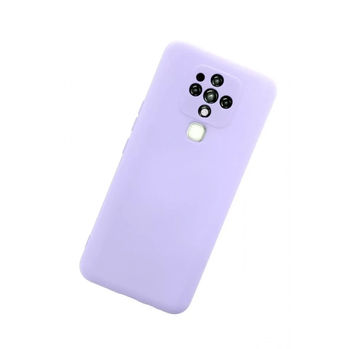 Tecno Camon 16 Kılıf Nano içi Kadife Silikon - Lila