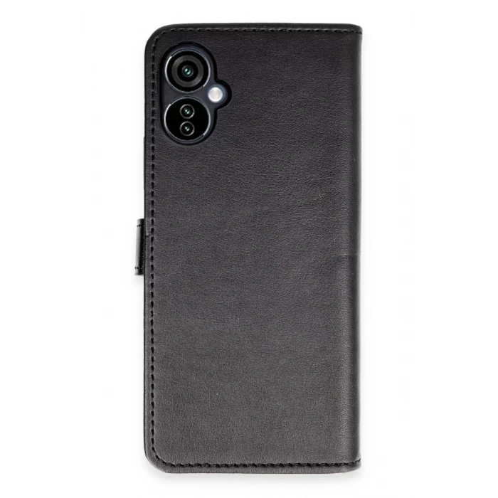 Tecno Camon 19 Neo Kılıf Trend S Plus Kapaklı Kılıf - Siyah