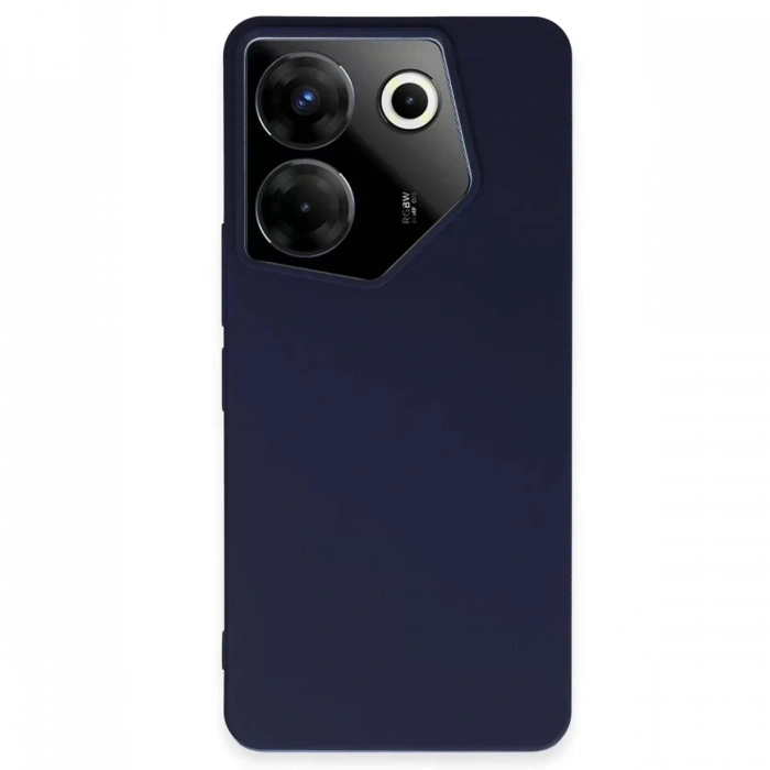 Tecno Camon 20 Pro 5G Kılıf First Silikon - Lacivert