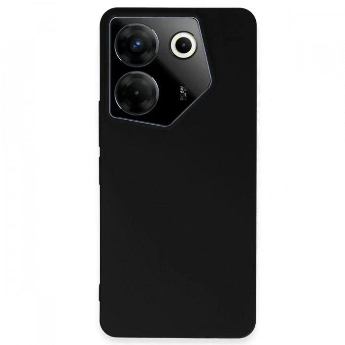 Tecno Camon 20 Pro 5G Kılıf First Silikon - Siyah