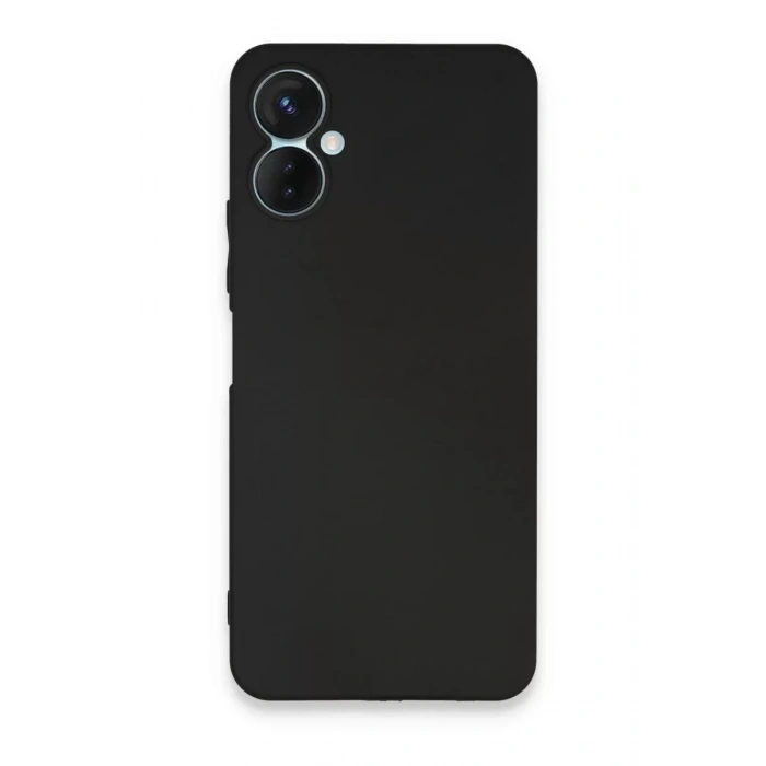 Tecno Spark 9 Pro Kılıf First Silikon - Siyah