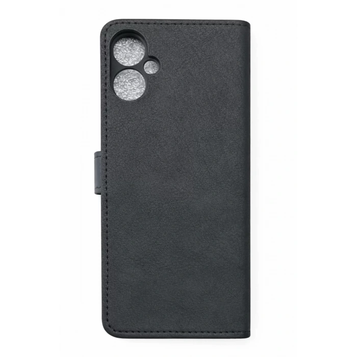 Tecno Spark 9T Trend S Plus Kapaklı Kılıf - Siyah