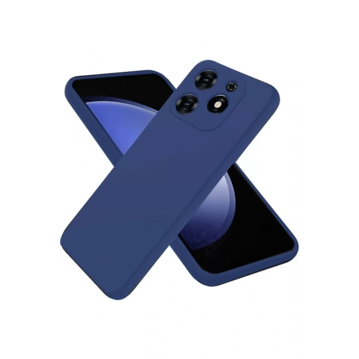 Tecno Spark Go 2024 Kılıf First Silikon - Lacivert