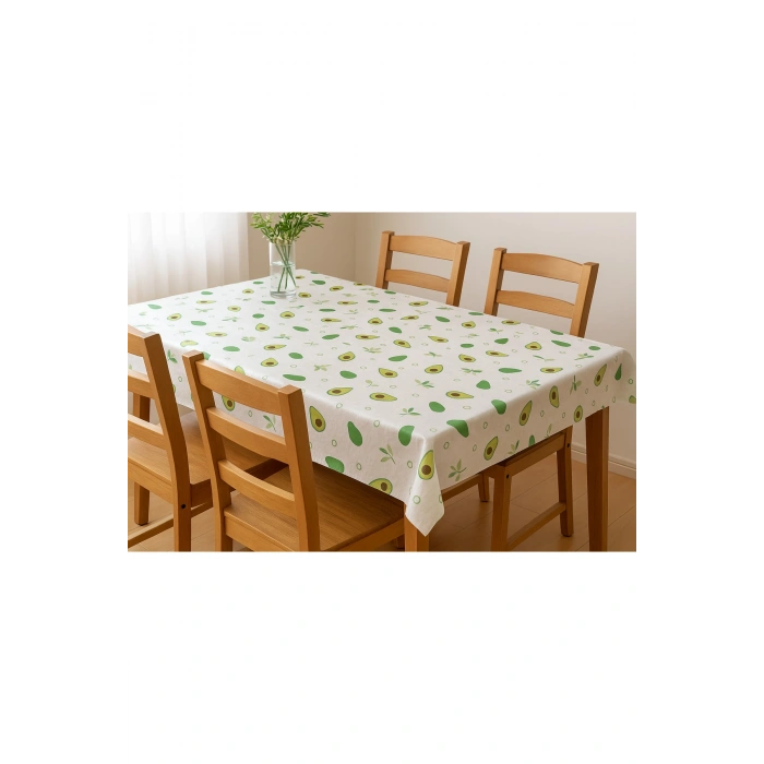 Tek Kullanımlık Kağıtlı Masa Örtüsü-Avokado -Kullan At Masa Örtüsü-24 Metre-16 Yaprak 100x150 Cm