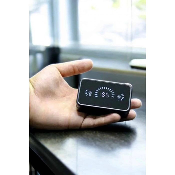 Telefon Standlı Bluetooth Kulaklık Aynalı Yüksek Ses Kaliteli