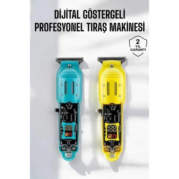 Tıraş Makinesi Saç, Sakal ve Vücut Bakımı İçin Çok Amaçlı Tıraş Cihazı