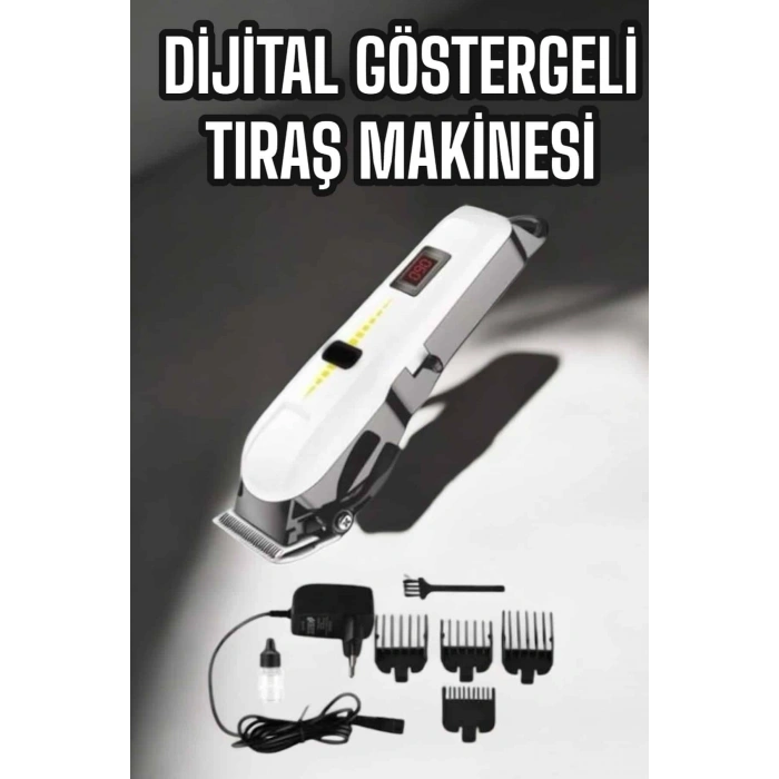 Tıraş Makinesi Uzun Ömürlü Batarya, Keskin Bıçaklar ve Profesyonel