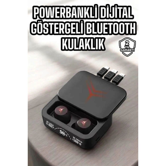 Ucuz ve Kaliteli Bluetooth Kulaklık TWS Çoklu Şarj Girişi Yüksek Ses Kaliteli