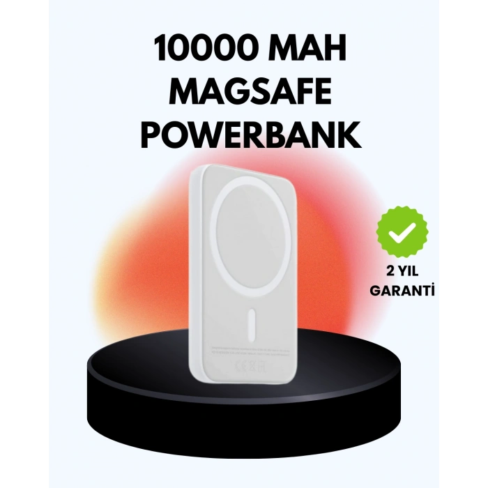Ultra İnce Manyetik Powerbank – Hızlı Şarj, Güçlü Tutuş, 10000 mAh Kapasite