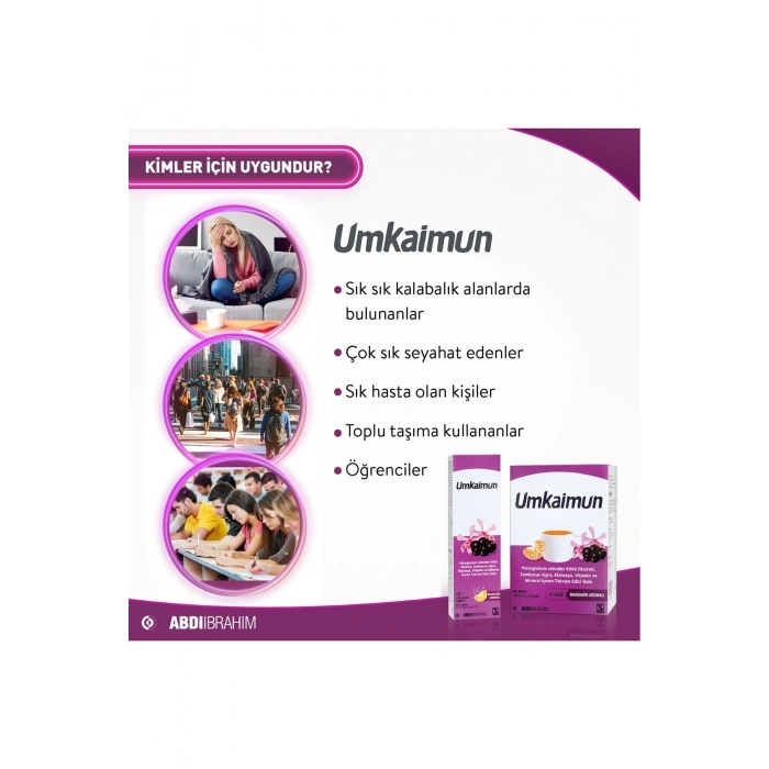 Umkaimun 15 Efervesan Tablet - 1+1 İkincisi Hediye