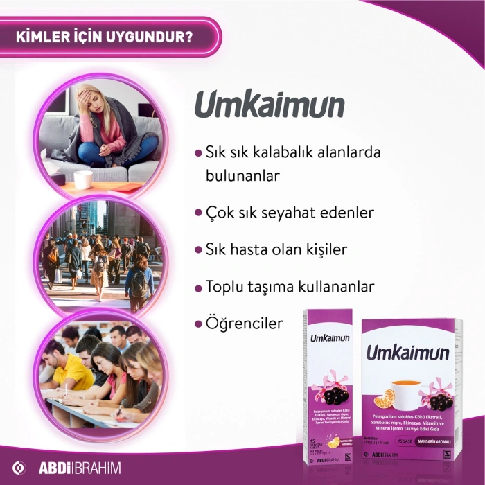 Umkaimun 15 Efervesan Tablet