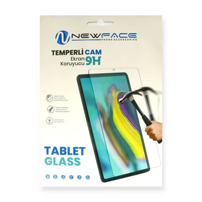 Universal 8 Tablet Cam Ekran Koruyucu
