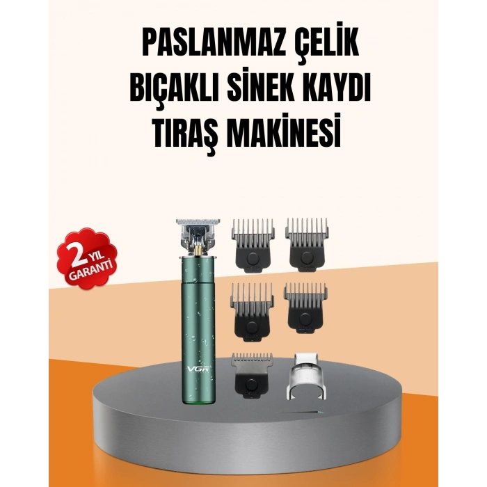 USB Hızlı Şarjlı 3 Saat Kullanımlı Saç Kesme Makinesi