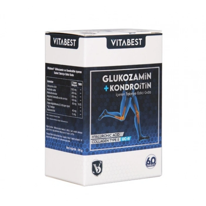 Vitabest Glukozamin Kondroitin 60 Tablet