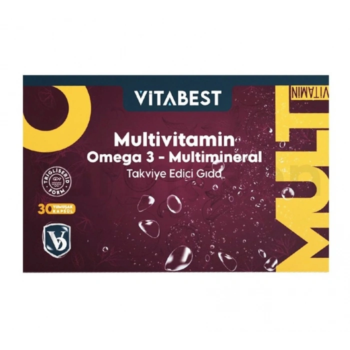 Vitabest Multivitamin 30 Kapsül