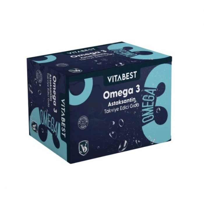 Vitabest Omega 3 Astaksantin 90 Yumuşak Kapsül