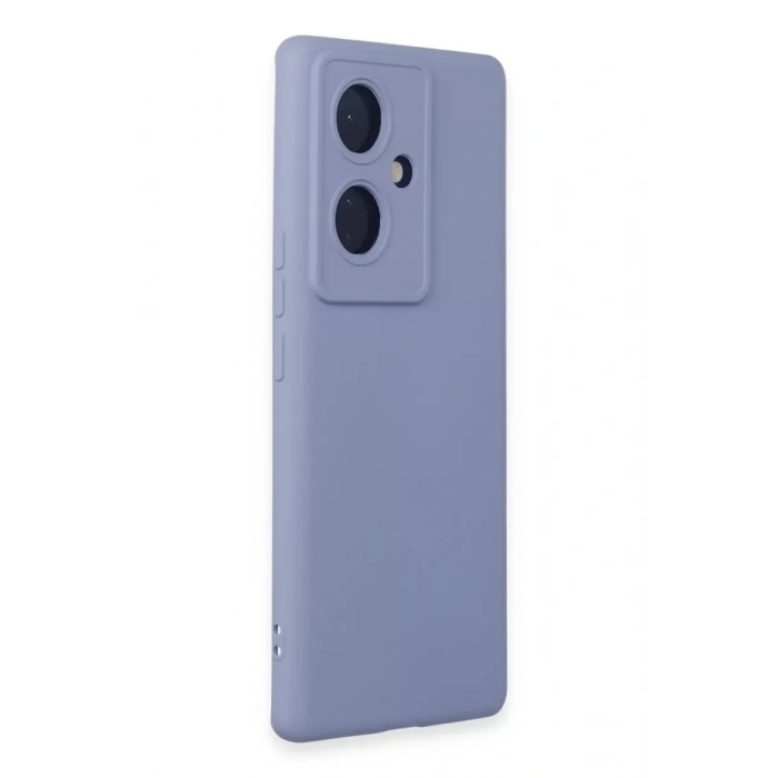 Vivo V29 Lite Kılıf Nano içi Kadife Silikon - Lila