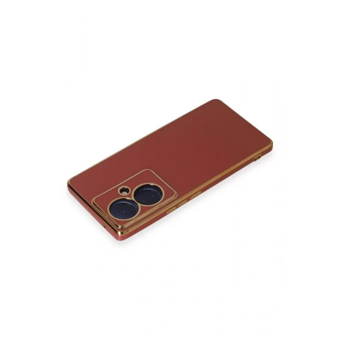 Vivo V29 Lite Kılıf Volet Silikon - Kırmızı