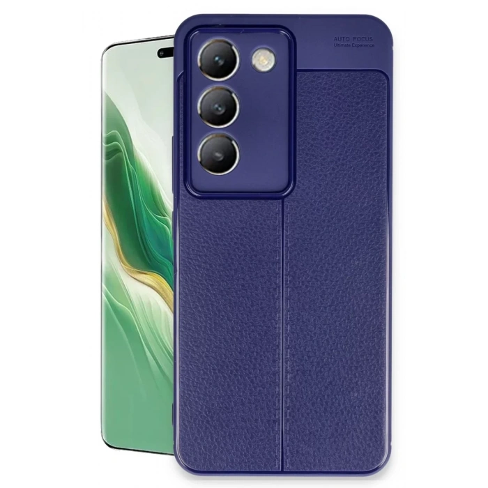 Vivo V30 Lite 4G Kılıf Auto Focus Kapak - Lacivert
