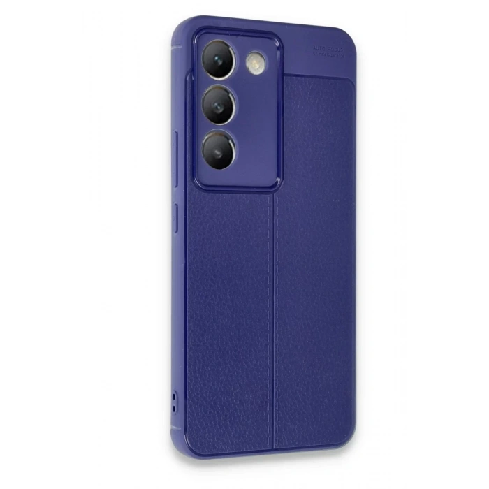 Vivo V30 Lite 4G Kılıf Auto Focus Kapak - Lacivert