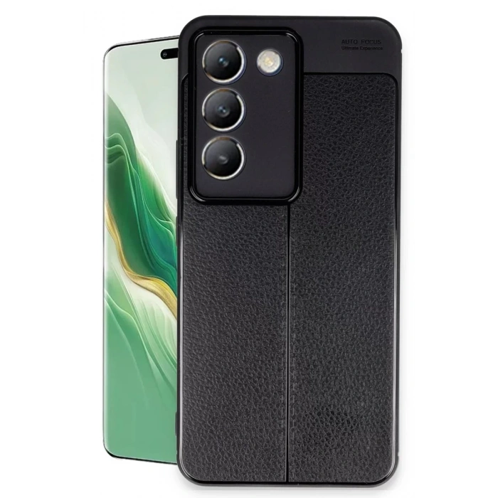Vivo V30 Lite 4G Kılıf Auto Focus Kapak - Siyah
