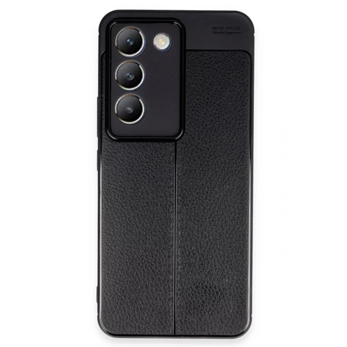 Vivo V30 Lite 4G Kılıf Auto Focus Kapak - Siyah