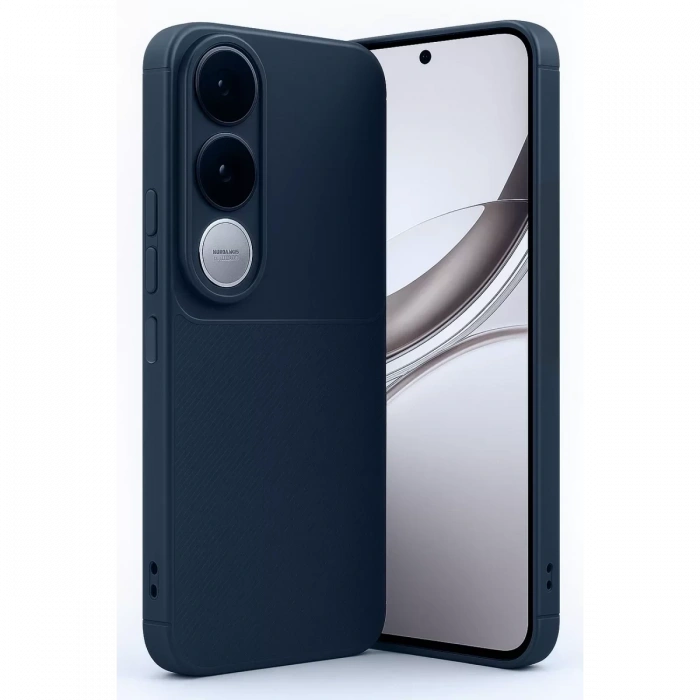Vivo V50 Lite 4G Auto Focus Karbon Kapak - Lacivert