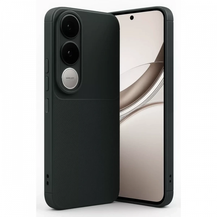 Vivo V50 Lite 4G Auto Focus Karbon Kapak - Siyah