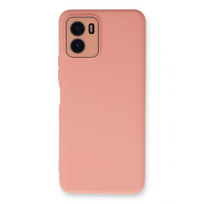Vivo Y15S Kılıf Lansman Glass Kapak - Pembe