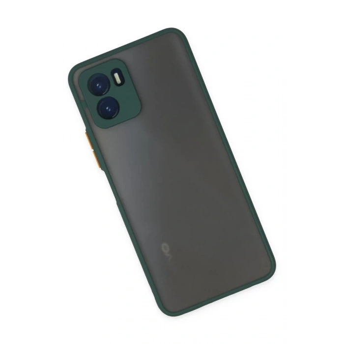 Vivo Y15S Kılıf Montreal Silikon Kapak - Yeşil
