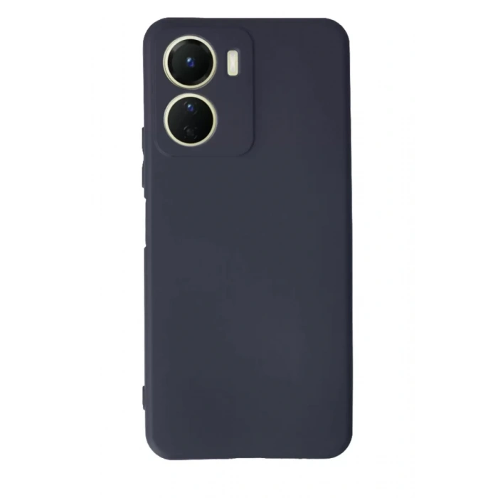 Vivo Y16 Kılıf First Silikon - Lacivert