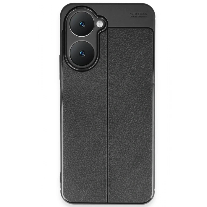 Vivo Y18 Kılıf Auto Focus Kapak - Siyah