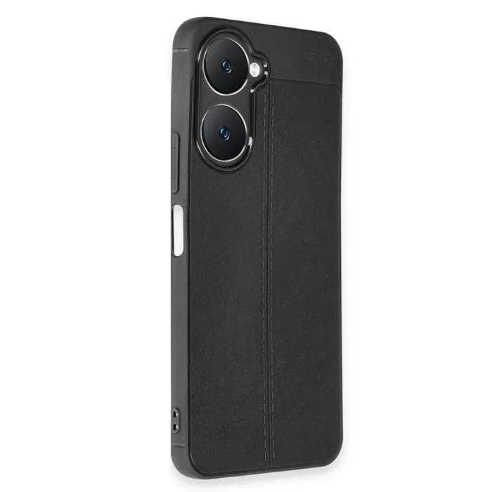 Vivo Y18 Kılıf Auto Focus Kapak - Siyah