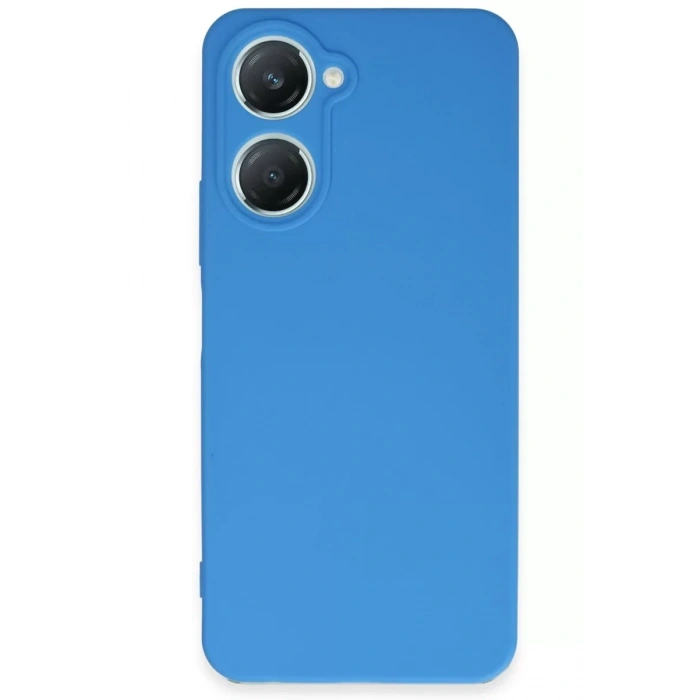 Vivo Y18 Kılıf First Silikon - Mavi