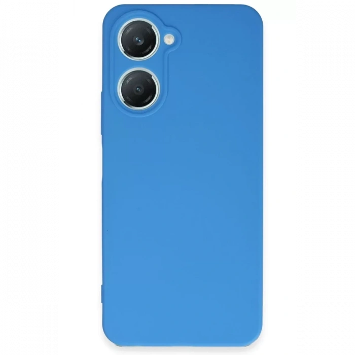Vivo Y18 Kılıf First Silikon - Mavi