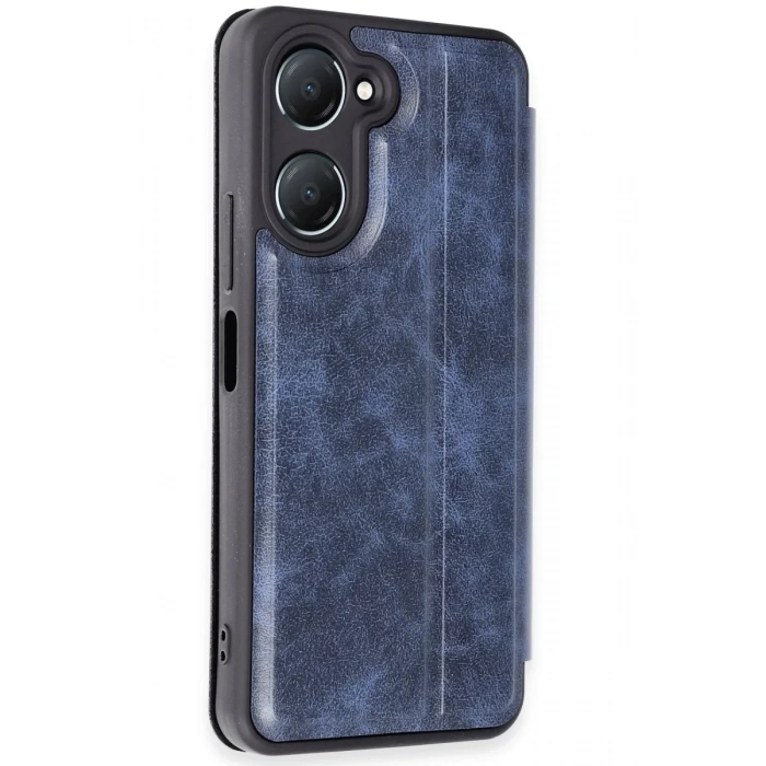 Vivo Y18 Kılıf Flip Cover - Lacivert