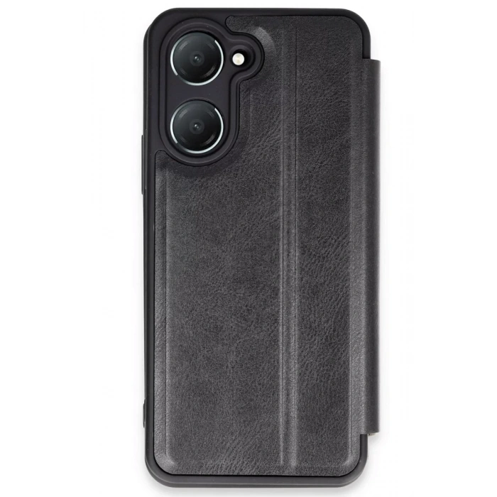 Vivo Y18 Kılıf Flip Cover - Siyah