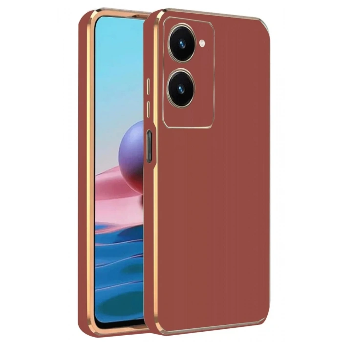 Vivo Y18 Kılıf Volet Silikon - Kırmızı