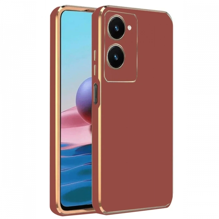 Vivo Y18 Kılıf Volet Silikon - Kırmızı