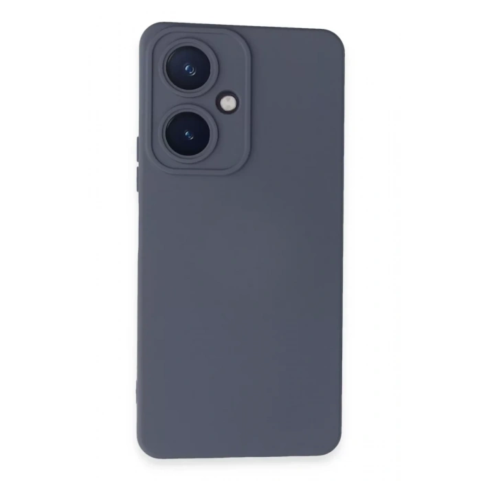 Vivo Y27 Kılıf Nano içi Kadife Silikon - Gri