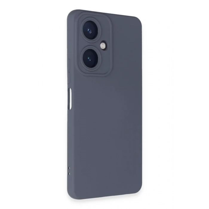 Vivo Y27 Kılıf Nano içi Kadife Silikon - Gri