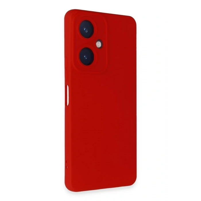 Vivo Y27 Kılıf Nano içi Kadife Silikon - Kırmızı