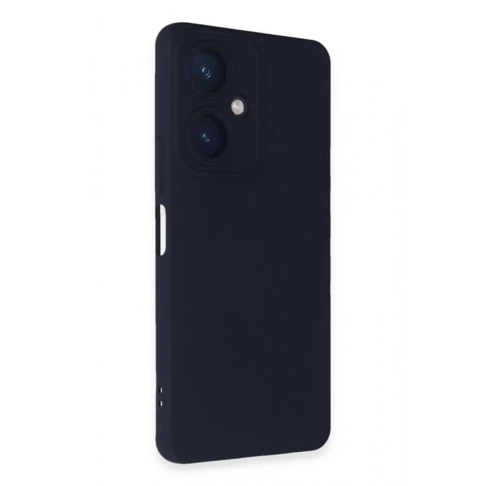 Vivo Y27 Kılıf Nano içi Kadife Silikon - Lacivert