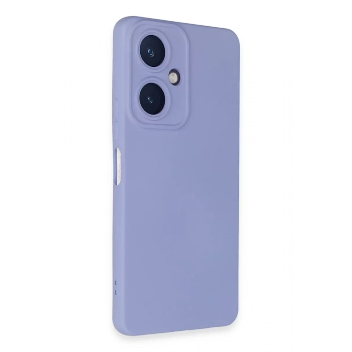 Vivo Y27 Kılıf Nano içi Kadife Silikon - Lila
