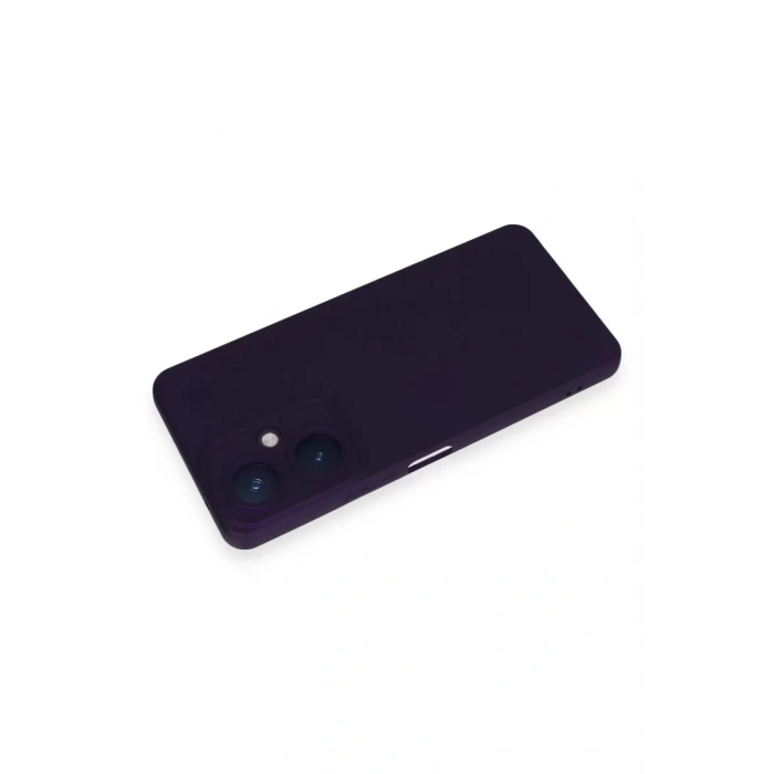 Vivo Y27 Kılıf Nano içi Kadife Silikon - Mor