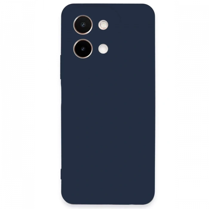 Vivo Y28 Kılıf First Silikon - Lacivert