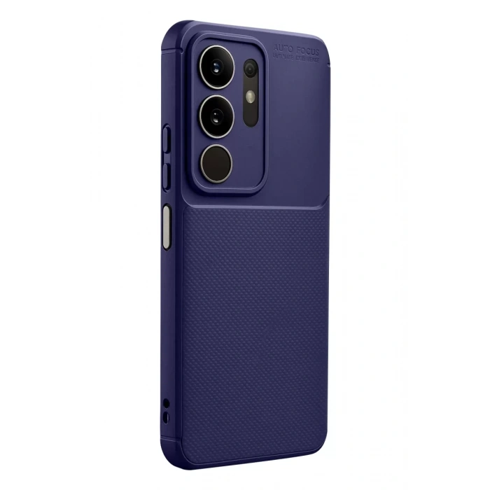 Vivo Y29 4G Auto Focus Karbon Kapak - Lacivert