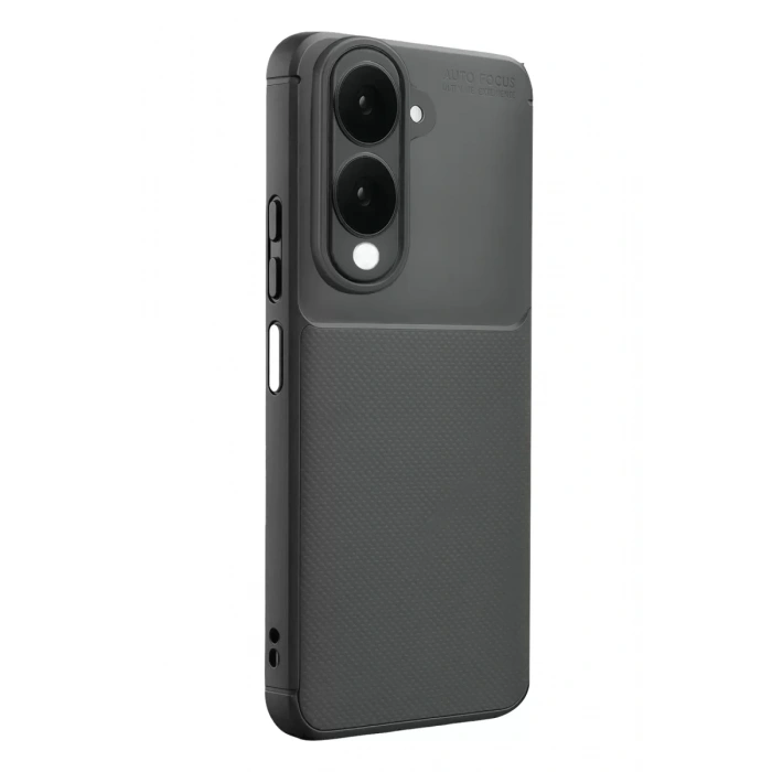 Vivo Y29S Auto Focus Karbon Kapak - Gri