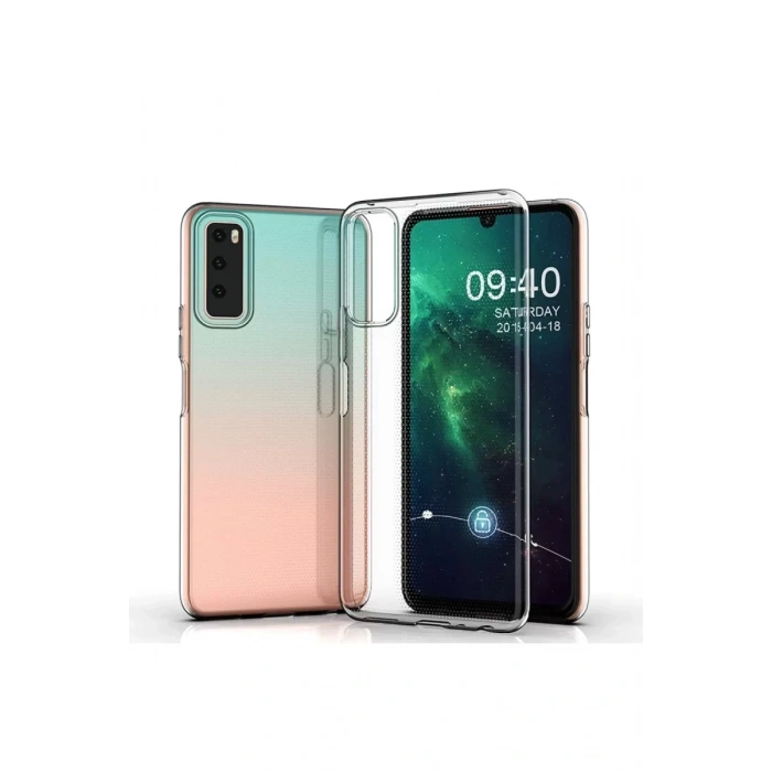 Vivo Y53S Kılıf Lüx Şeffaf Silikon