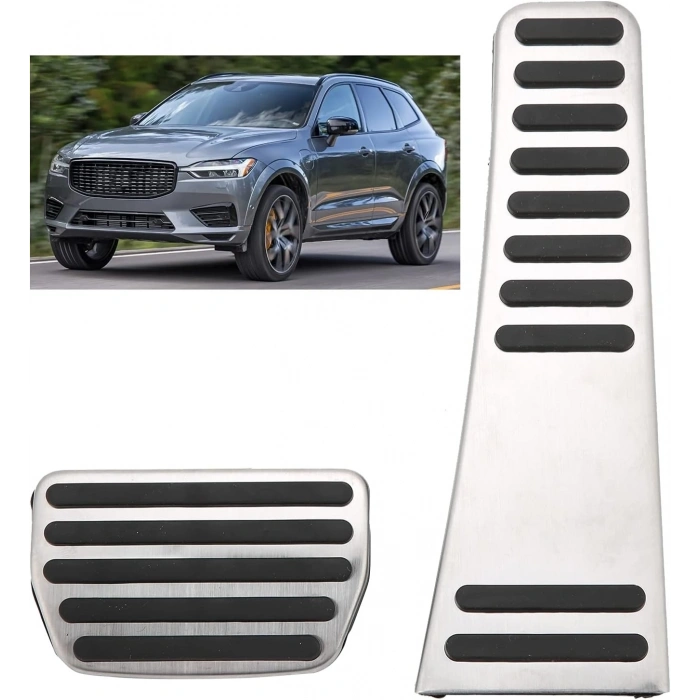 Volvo XC90 XC60 2019 ve Üzeri Uyumlu  Otomatik Pedal Seti 2 Parça